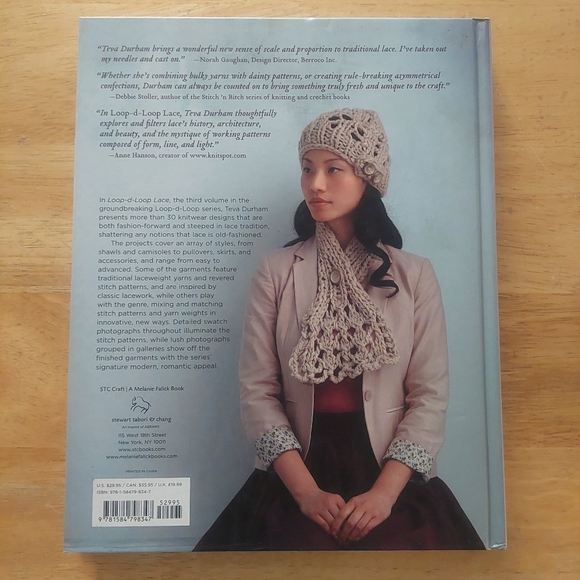 Loop-de-Loop Lace 30 Lace Designs for Knitters Book - Picture 2 of 6